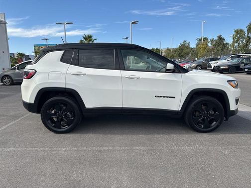White Clearcoat 2021 Jeep Compass Latitude