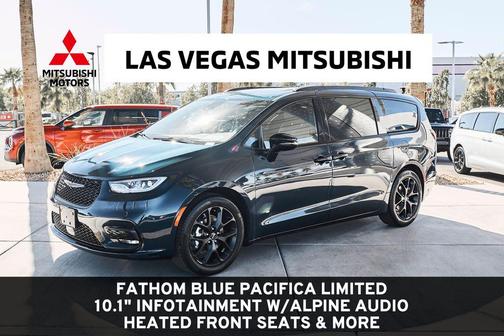 Fathom Blue Pearlcoat 2025 Chrysler Pacifica Limited