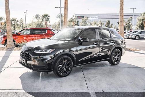 Crystal Black Pearl 2024 Honda HR-V Sport