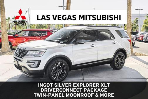 INGOT SILVER METALLIC 2017 Ford Explorer XLT