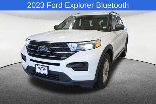 Oxford White 2023 Ford Explorer XLT