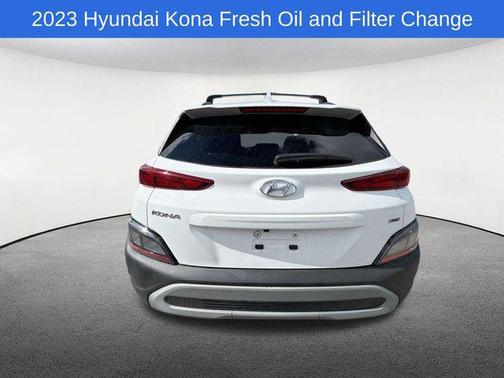 Lunar White 2023 Hyundai KONA SEL
