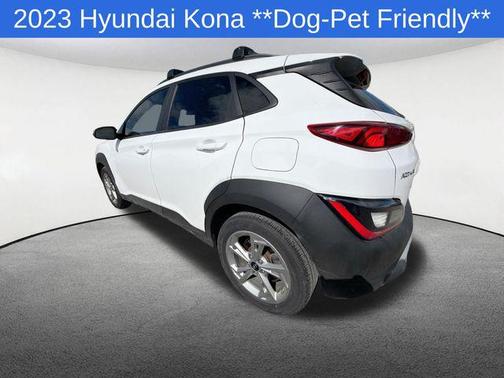 Lunar White 2023 Hyundai KONA SEL