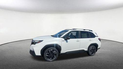 Crystal White Pearl 2026 Subaru Forester Hybrid Premium