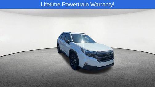 Crystal White Pearl 2026 Subaru Forester Hybrid Premium