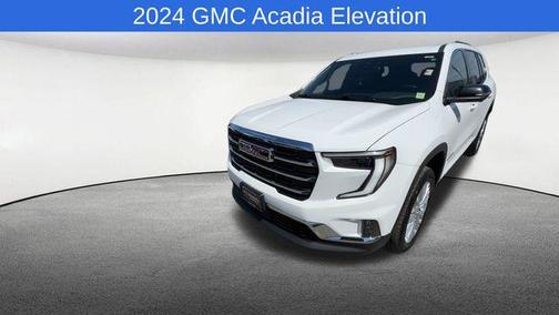 Summit White 2024 GMC Acadia AWD Elevation