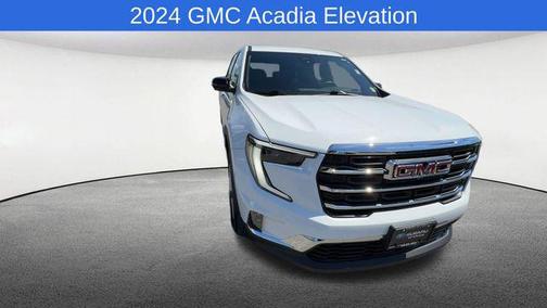 Summit White 2024 GMC Acadia AWD Elevation