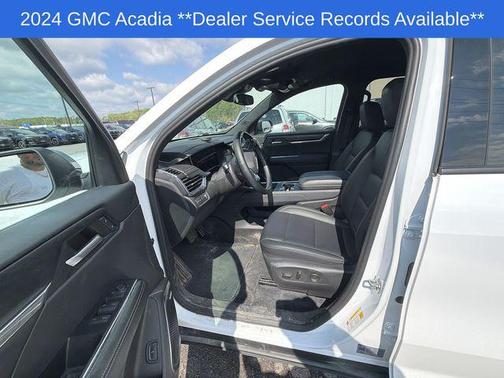 Summit White 2024 GMC Acadia AWD Elevation