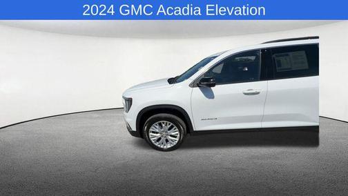 Summit White 2024 GMC Acadia AWD Elevation