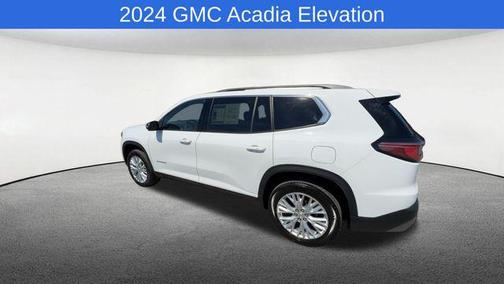 Summit White 2024 GMC Acadia AWD Elevation