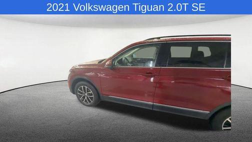Cardinal Red Metallic 2021 Volkswagen Tiguan 2.0T SE 4MOTION