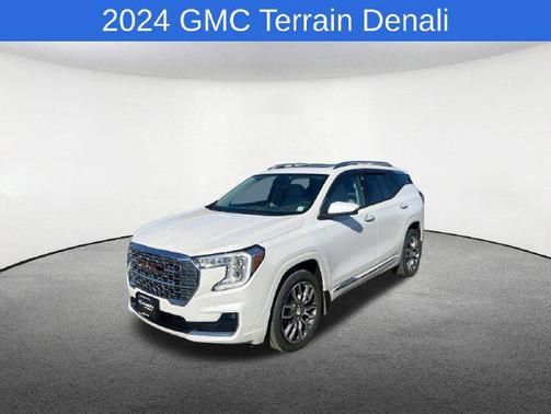 White Frost Tricoat 2024 GMC Terrain Denali