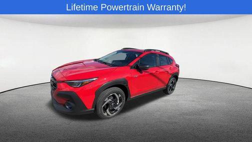 Pure Red 2026 Subaru Crosstrek Hybrid Base