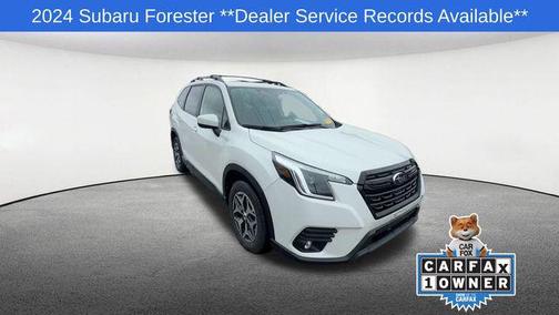 Crystal White Pearl 2024 Subaru Forester Premium