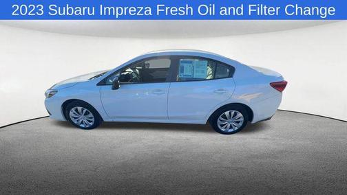 Crystal White Pearl 2023 Subaru Impreza Base
