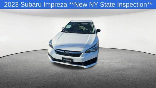 Crystal White Pearl 2023 Subaru Impreza Base