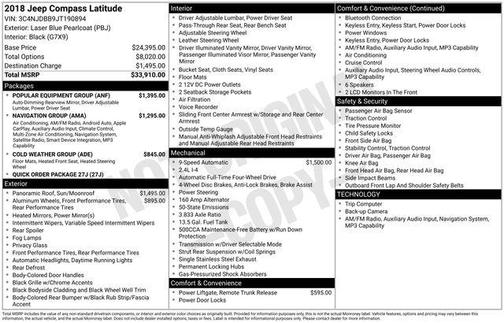 2018 Jeep Compass Latitude