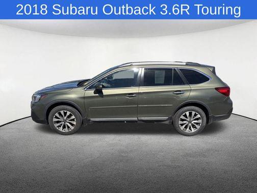 Wilderness Green Metallic 2018 Subaru Outback 3.6R Touring