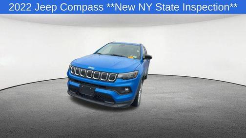 Laser Blue Pearlcoat 2022 Jeep Compass Latitude Lux