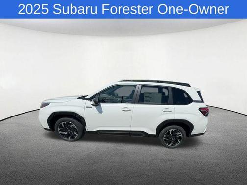 Crystal White Pearl 2025 Subaru Forester Hybrid Limited