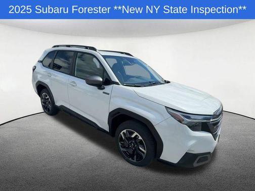 Crystal White Pearl 2025 Subaru Forester Hybrid Limited