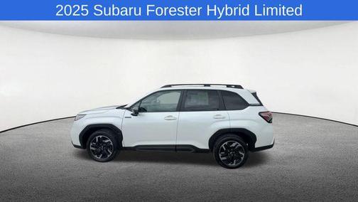 Crystal White Pearl 2025 Subaru Forester Hybrid Limited