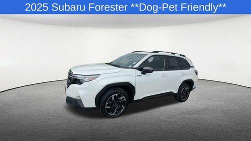 Crystal White Pearl 2025 Subaru Forester Hybrid Limited