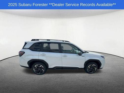 Crystal White Pearl 2025 Subaru Forester Hybrid Limited