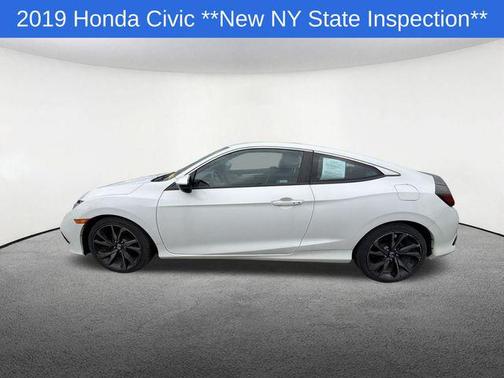 White Orchid Pearl 2019 Honda Civic Sport