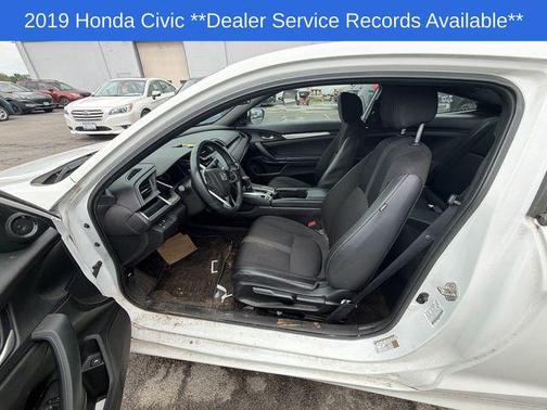 White Orchid Pearl 2019 Honda Civic Sport