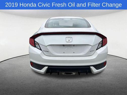 White Orchid Pearl 2019 Honda Civic Sport