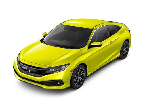 White Orchid Pearl 2019 Honda Civic Sport