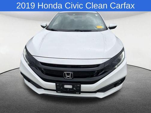 White Orchid Pearl 2019 Honda Civic Sport