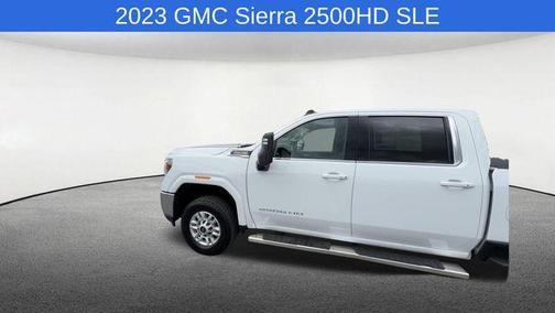 Summit White 2023 GMC Sierra 2500 SLE