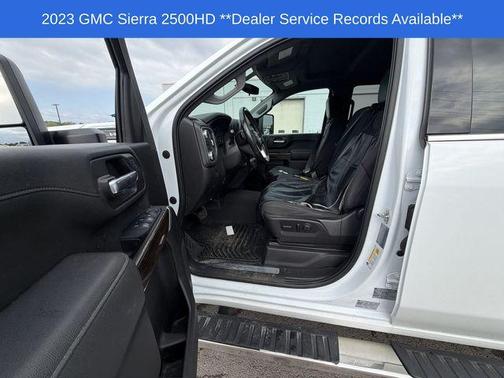 Summit White 2023 GMC Sierra 2500 SLE