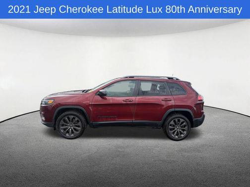 Velvet Red Pearlcoat 2021 Jeep Cherokee Latitude Lux