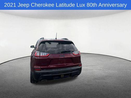Velvet Red Pearlcoat 2021 Jeep Cherokee Latitude Lux