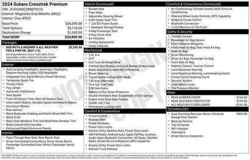 2024 Subaru Crosstrek Premium