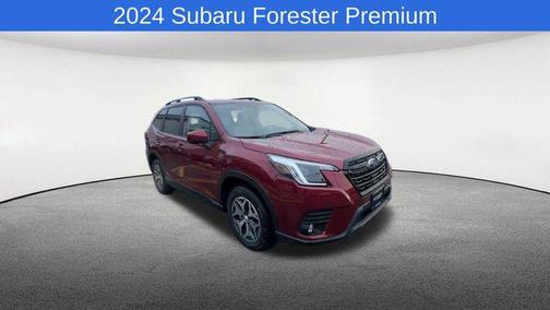 Crimson Red Pearl 2024 Subaru Forester Premium