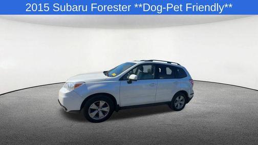 Satin White Pearl 2015 Subaru Forester 2.5i Premium