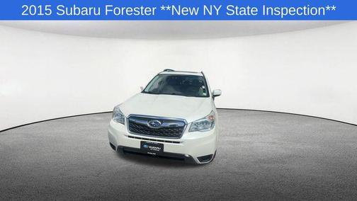 Satin White Pearl 2015 Subaru Forester 2.5i Premium