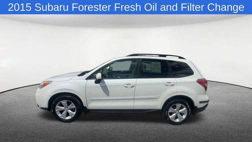 Satin White Pearl 2015 Subaru Forester 2.5i Premium