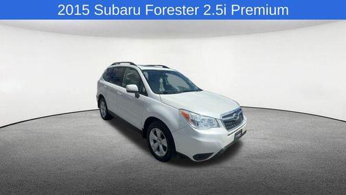 Satin White Pearl 2015 Subaru Forester 2.5i Premium