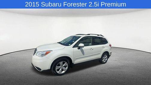 Satin White Pearl 2015 Subaru Forester 2.5i Premium