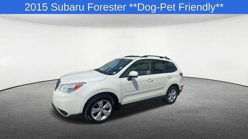 Satin White Pearl 2015 Subaru Forester 2.5i Premium