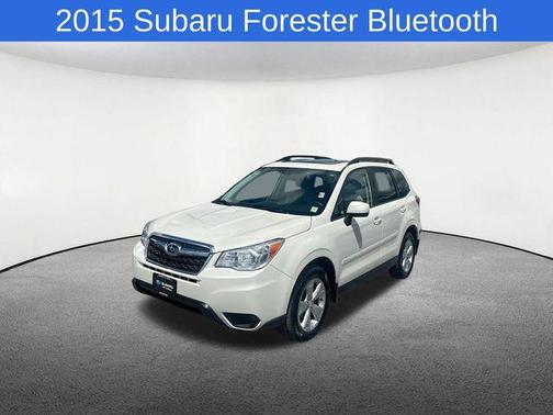 Satin White Pearl 2015 Subaru Forester 2.5i Premium
