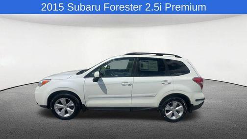 Satin White Pearl 2015 Subaru Forester 2.5i Premium