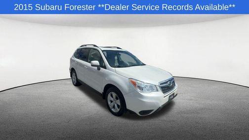 Satin White Pearl 2015 Subaru Forester 2.5i Premium