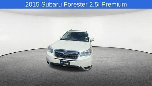 Satin White Pearl 2015 Subaru Forester 2.5i Premium
