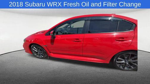 Pure Red 2018 Subaru WRX Limited